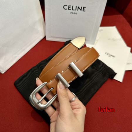 2023年高品質新作入荷CELINE 女性 ベルト25mm ...