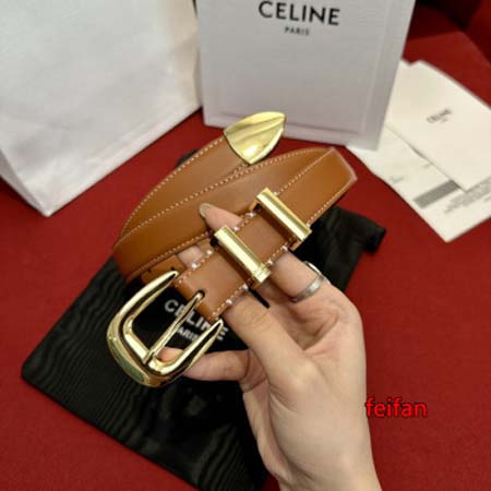 2023年高品質新作入荷CELINE 女性 ベルト25mm ...