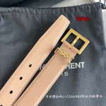 2023年高品質新作入荷イヴサンローラン女性ベルト30mm 本革feifan工場