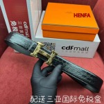 2023年高品質新作入荷エルメスベル38mm 本革 henfa工場