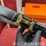 2023年高品質新作入荷エルメスベル38mm 本革 henfa工場