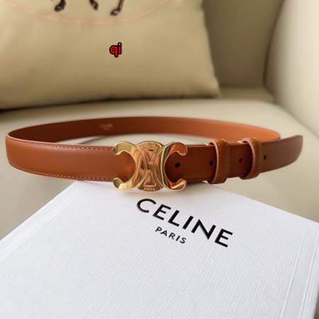 2023年9月15日高品質新品入荷 CELINE 女性ベルト2.5cm 本革qiqi工場