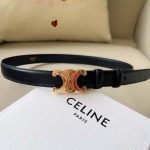 2023年9月15日高品質新品入荷 CELINE 女性ベルト2.5cm 本革qiqi工場