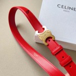 2023年9月15日高品質新品入荷 CELINE 女性ベルト2.5cm 本革qiqi工場