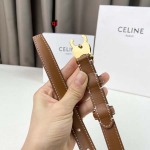 2023年9月15日高品質新品入荷 CELINE 女性ベルト18mm 本革qiqi工場