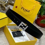 2023年9月15日高品質新品入荷 フェンディベルト40mm 本革qiqi工場