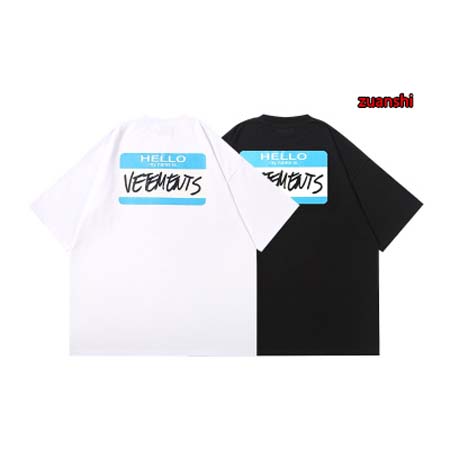 2023年10月20日秋冬人気新品入荷 Vetements 半袖 TシャツZUANSHI工場