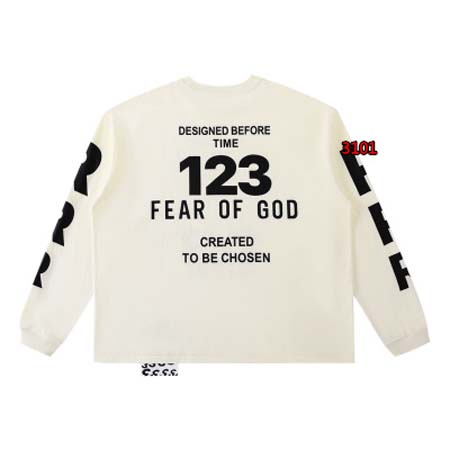 2023年10月23日秋冬新品入荷Fear Of God Essentials長袖 Tシャツ3101工場