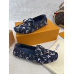 原版復刻新作入荷ルイヴィトン女性 フラットシューズ FOYE工場 SIZE: 35-42