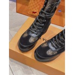 原版復刻新作入荷ルイヴィトン女性 ショートブーツ FOYE工場 SIZE: 35-41