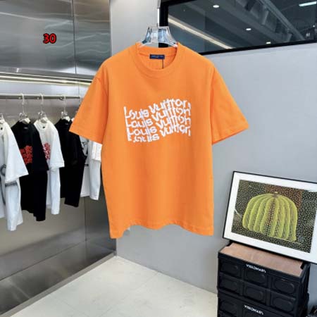 2024年春夏人気新品入荷ルイヴィトン 半袖 Tシャツ30工...