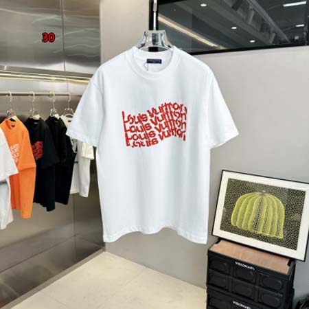 2024年春夏人気新品入荷ルイヴィトン 半袖 Tシャツ30工...