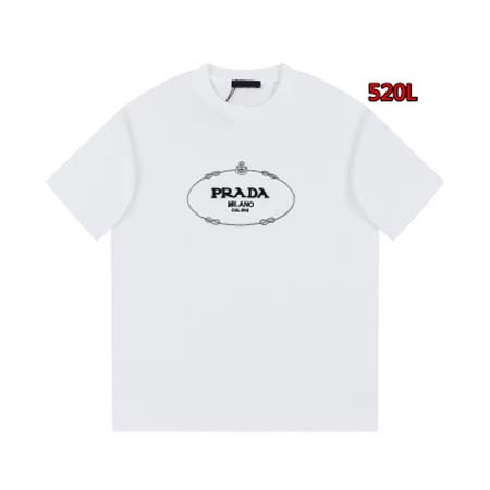 2024年早春人気新品入荷プラダ半袖 Tシャツ 520L工場...