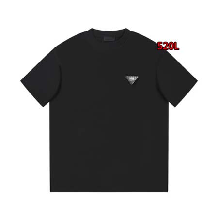 2024年早春人気新品入荷 プラダ半袖 Tシャツ 520L工...