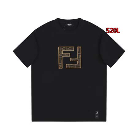 2024年早春人気新品入荷フェンディ半袖 Tシャツ 520L...