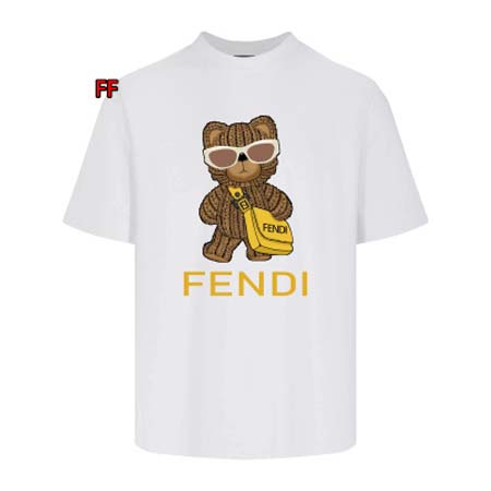 2024年早春新品入荷 フェンディ 半袖 Tシャツ FF工場