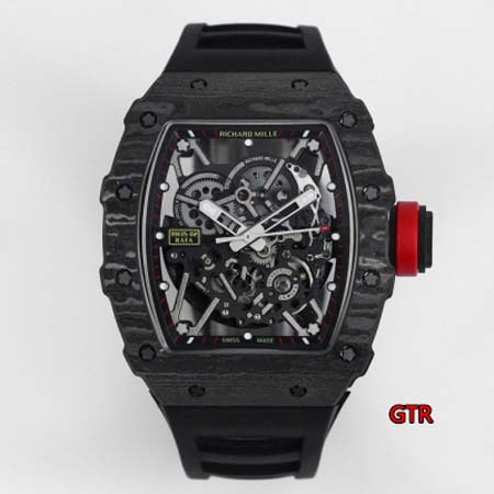 Richard Mille 高品質49.94 x 44.50mm自動巻 腕時計