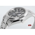 ロレックス 高品質自動巻ムーブメント42mm 腕時計
