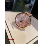 カルティエ 高品質女性36mm 石英電池式  腕時計