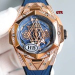 ウブロHublot 高品質45mm自動巻 腕時計