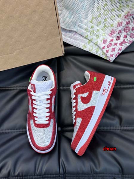 2024年3月14日早春原版復刻OFF WHITE&ルイヴィトンスニーカー chuan工場38-45