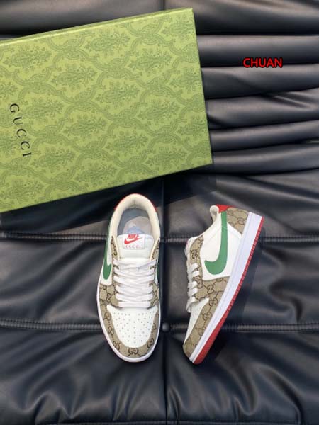 2024年3月22日早春原版復刻 新作Gucci X nike スニーカーchuan工場38-46