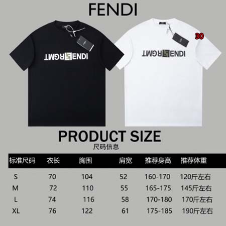 2024年3月28日春夏人気新作入荷フェンディ 半袖 Tシャツ30工場