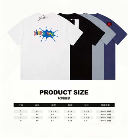 2024年3月28日春夏人気新作入荷ディオール半袖 Tシャツ30工場