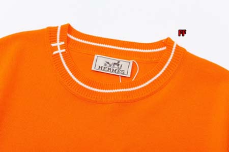 2024年4月1日春夏新作入荷エルメスセーター半袖 Tシャツ FF工場