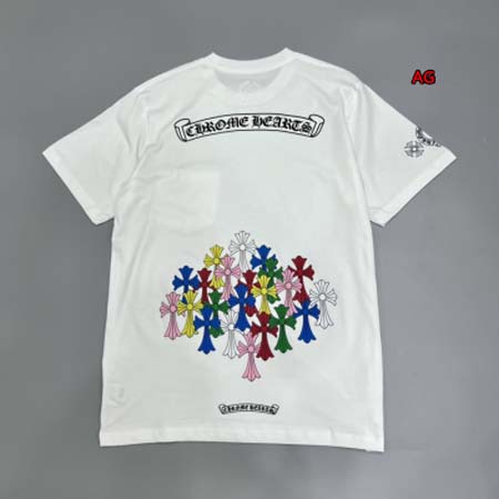 2024年4月7日春夏高品質新作入荷クロムハーツ半袖 TシャツAG工場