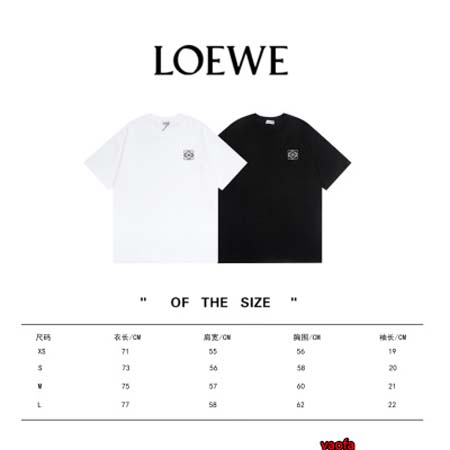 2024年4月10日春夏新作入荷LOEWE 半袖 Tシャツyaofa工場