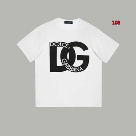 2024年4月12日春夏新作入荷Dolce&Gabbana半袖 Tシャツ108工場