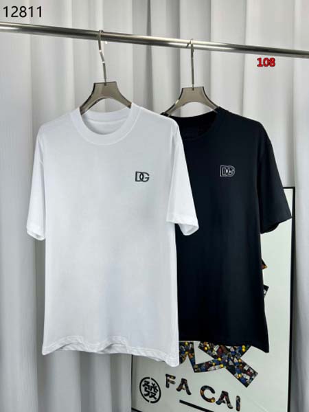 2024年4月12日春夏新作入荷Dolce&Gabbana半袖 Tシャツ108工場