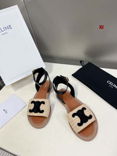 2024年4月29日夏季新作入荷 CELINE サンダル本  XJ工場35-40