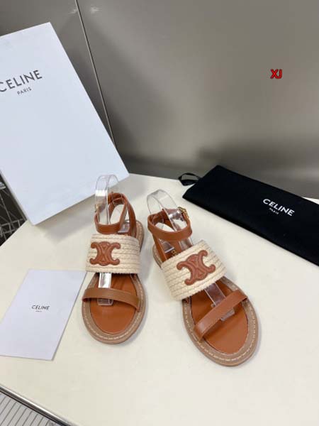 2024年4月29日夏季新作入荷 CELINE サンダル本  XJ工場35-40