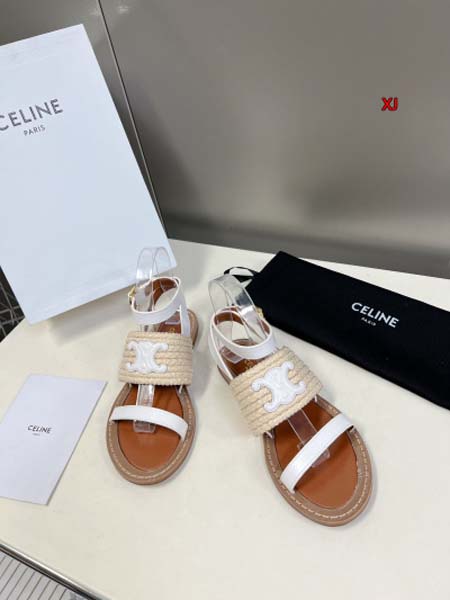 2024年4月29日夏季新作入荷 CELINE サンダル本  XJ工場35-40