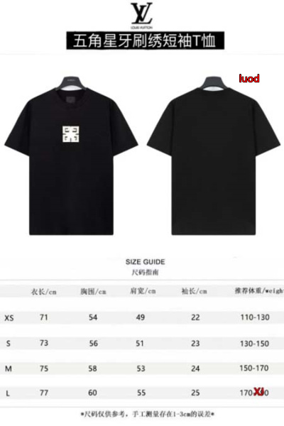 2024年4月29日夏季新作入荷ジバンシー半袖 Tシャツluod工場