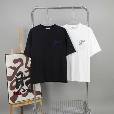 2024年4月9日春夏新作入荷LOEWE半袖 TシャツFAC...