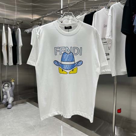 2024年4月10日春夏新作入荷フェンディ 半袖 TシャツB...