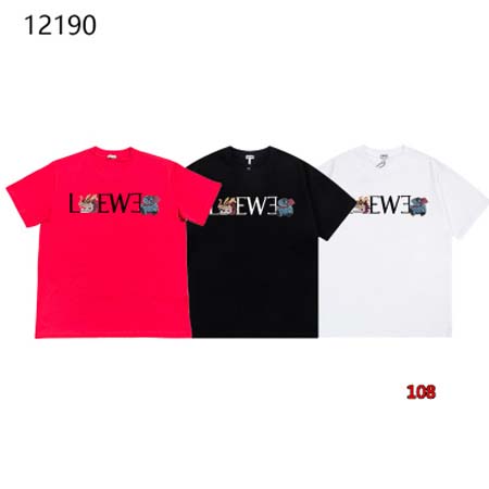 2024年4月12日春夏新作入荷LOEWE半袖 Tシャツ10...