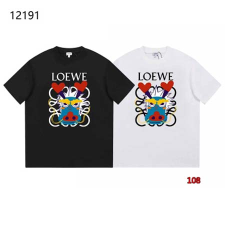 2024年4月12日春夏新作入荷LOEWE半袖 Tシャツ10...