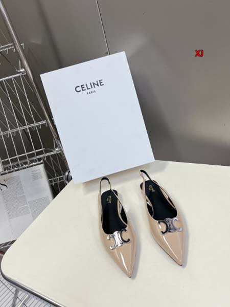 2024年4月29日夏季新作入荷 CELINE 夏靴  XJ...