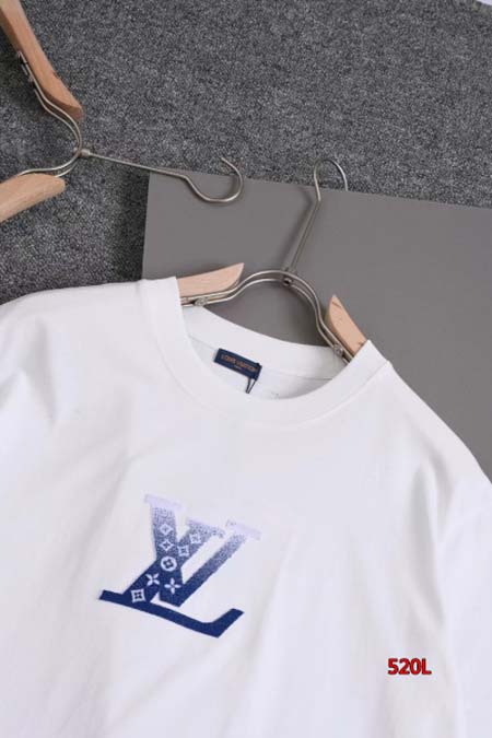 2024年5月22日夏季新作入荷ルイヴィトン 半袖 Tシャツ520L工場XS-L