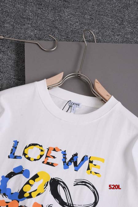 2024年5月22日夏季新作入荷LOEWE 半袖 Tシャツ520L工場XS-L