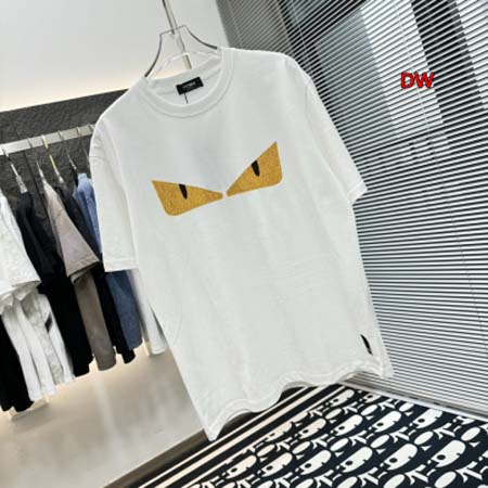 2024年5月22日夏季新作入荷FENDI半袖 Tシャツ DW工場s-xxl