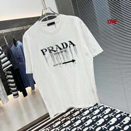 2024年5月22日夏季新作入荷PRADA 半袖 Tシャツ DW工場s-xxl