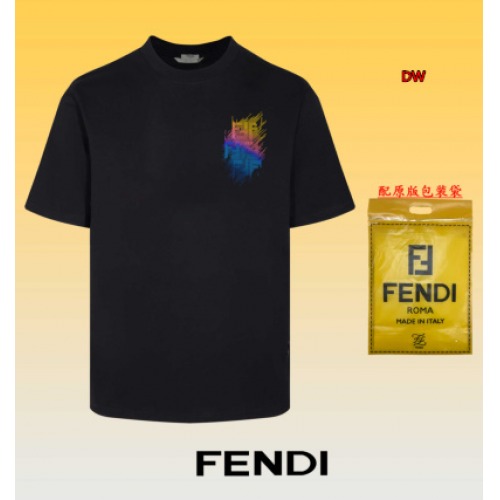 2024年5月24日夏季新作入荷FENDI 半袖 Tシャツ DW工場S-XXL