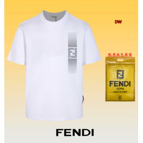 2024年5月24日夏季新作入荷FENDI 半袖 Tシャツ DW工場S-XXL