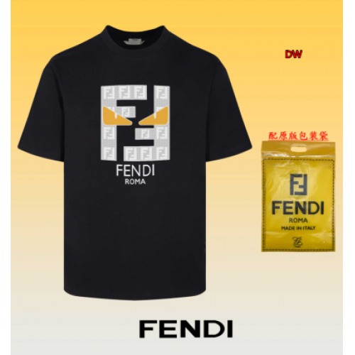 2024年5月24日夏季新作入荷FENDI 半袖 Tシャツ DW工場S-XXL