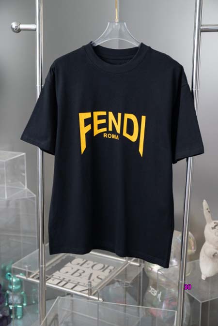 2024年5月14日夏季新作入荷FENDI半袖 Tシャツ30...